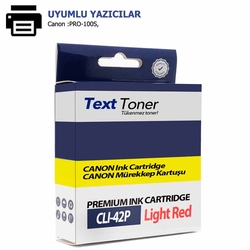 Canon CLI-42PM Muadil Kartuş, Açık Kırmızı - Canon