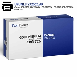 CANON CRG-726 Muadil Toner, Siyah - CANON