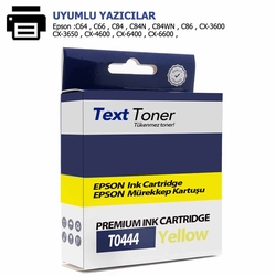 Epson T0444-C13T04444020 Muadil Kartuş, Sarı - Epson