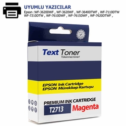 Epson T2713-C13T27134012 Muadil Kartuş, Kırmızı - Epson