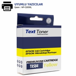 Epson T8584-C13T858400 Muadil Kartuş, Sarı - Epson