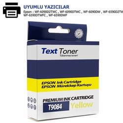 Epson T9084-C13T908440 Muadil Kartuş, Sarı - Epson