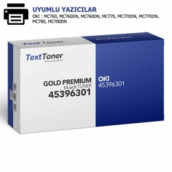 OKI 45396301-MC760 Muadil Toner, Sarı - OKI